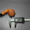 Ser Jacopo S3 Sandblasted Brandy Estate Briar Pipe, Italian Estates - Image 10