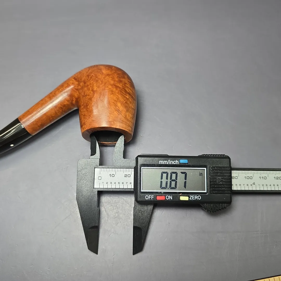 Dunhill 1982 Root Briar 51021 Smooth Bent Billiard Estate Briar Pipe, English Estates - Image 10