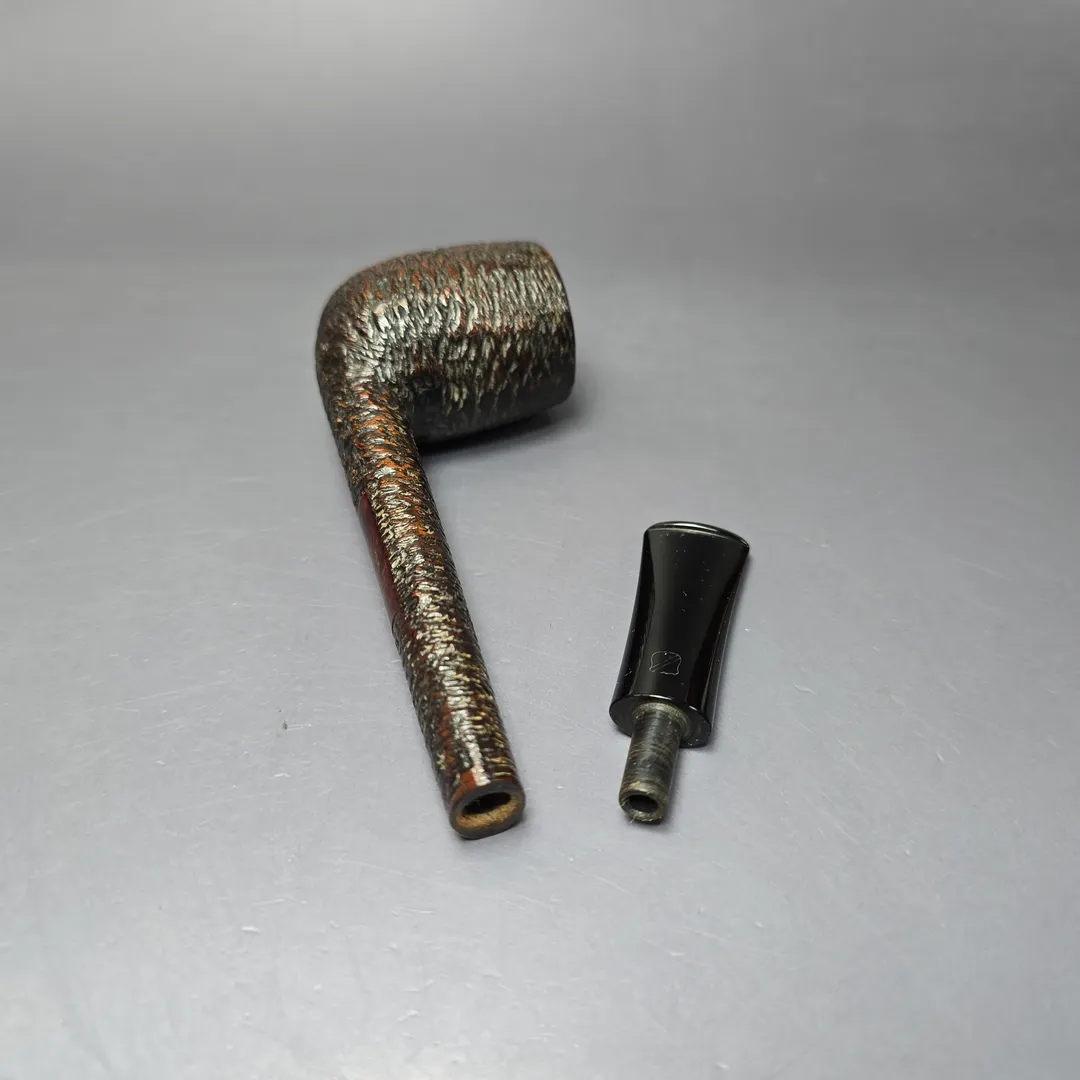 Sasieni Old England 74R Rusticated Canadian Estate Briar Pipe, English Estates - Image 10