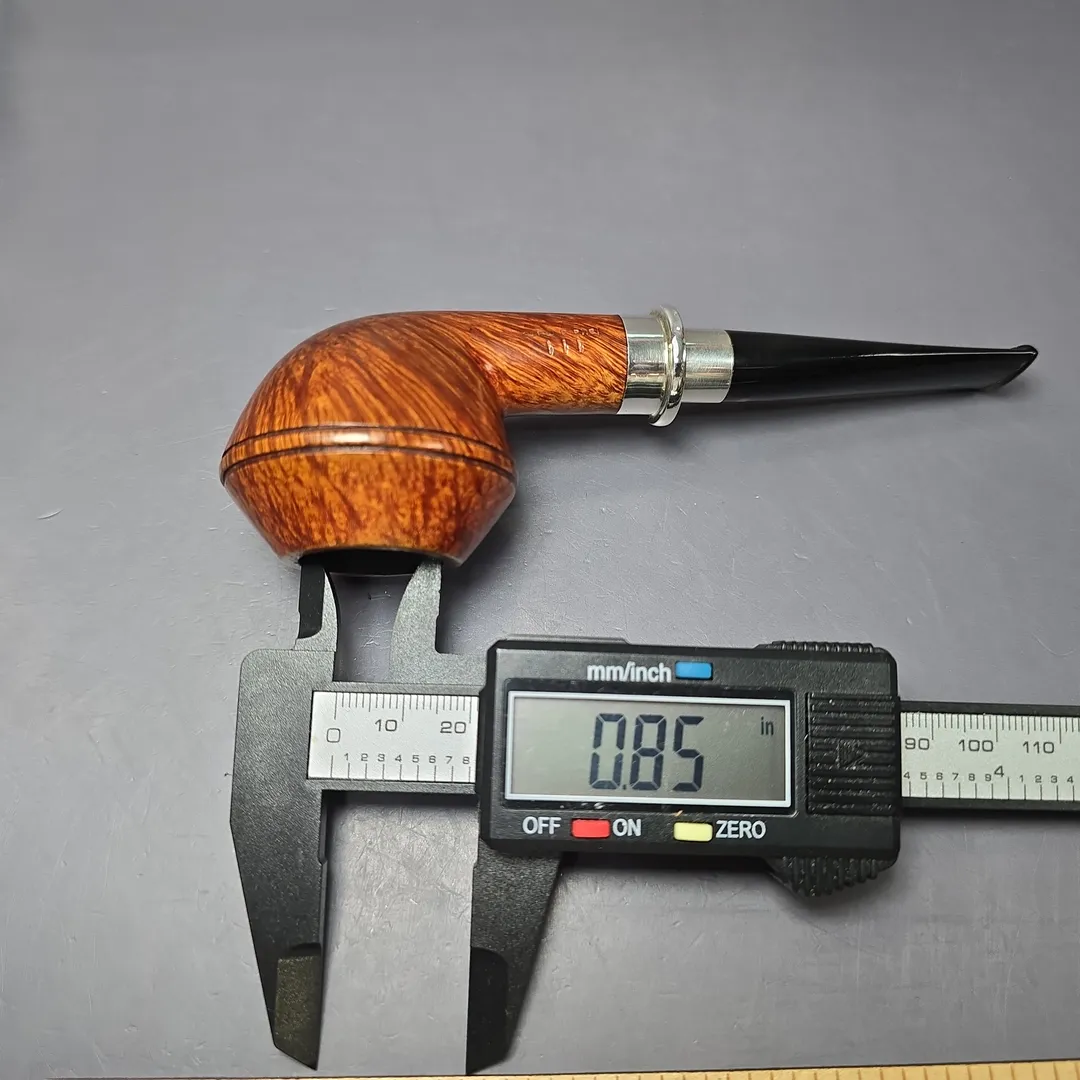 Ser Jacopo La Fuma Melolontha Smooth Rhodesian Estate Briar Pipe, Italian Estates, 9mm - Image 10