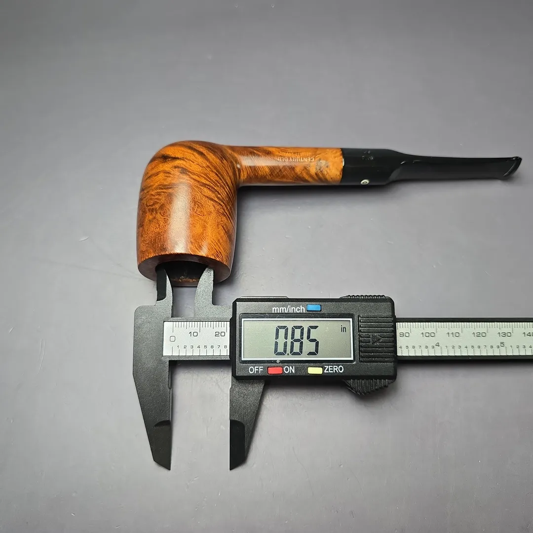 Lloyd's by Lorenzo Custom Made 8551 Smooth Billiard Estate Briar Pipe, Italian Estates - Image 10