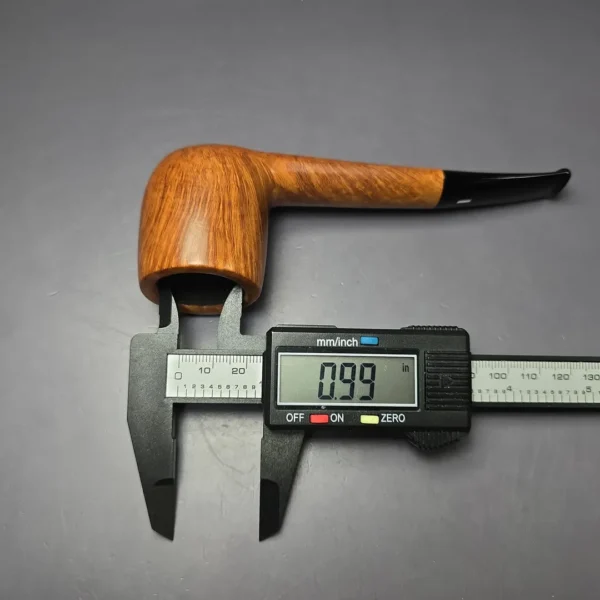 Castello "Castello" 4K Smooth Canadian Estate Briar Pipe, Italian Estates - Image 10