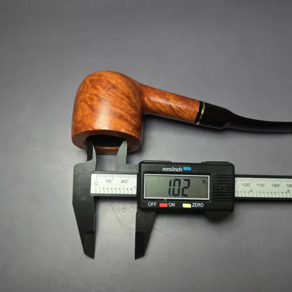 Savinelli Champagne 121 EX Smooth Pot Estate Briar Pipe, Italian Estates, 6mm - Image 10