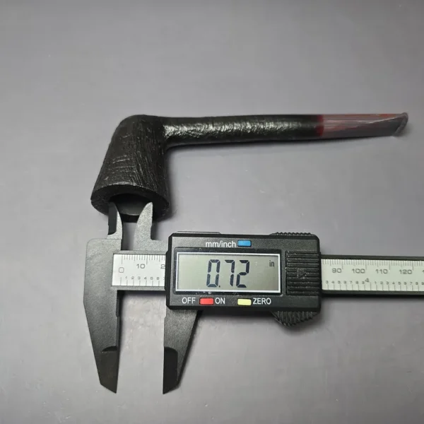 Herriot Pipes Sandblasted Liverpool Dublin Handmade Briar Pipe, New - Image 11