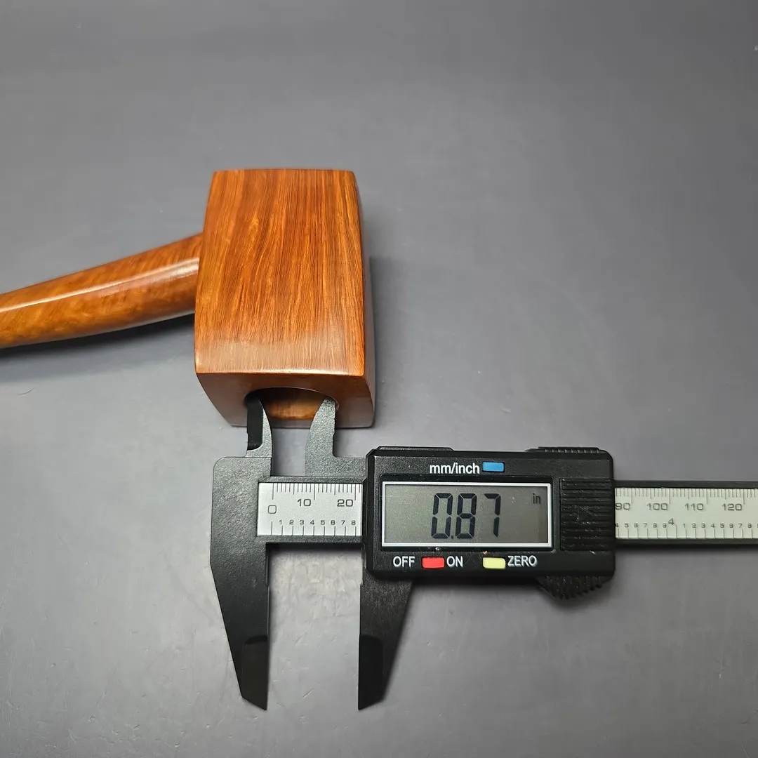 Baldo Baldi Smooth Panel Hawkbill Sitter Estate Briar Pipe, Italian Estates - Image 11