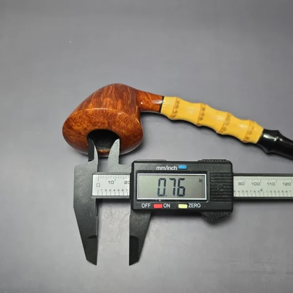 Smio Satou Smooth Dublin w/ Bamboo Estate Briar Pipe, Japanese Estates - Image 11