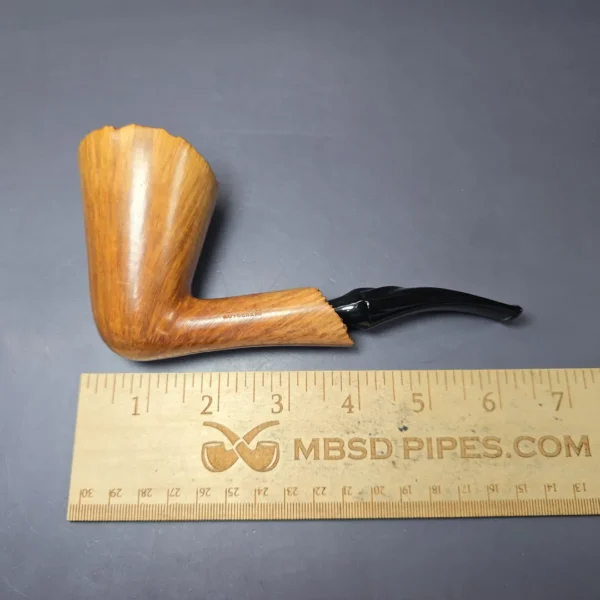 Savinelli Autograph Grade 00 XL Smooth Freehand Estate Briar Pipe, Unsmoked, 6mm - Image 11