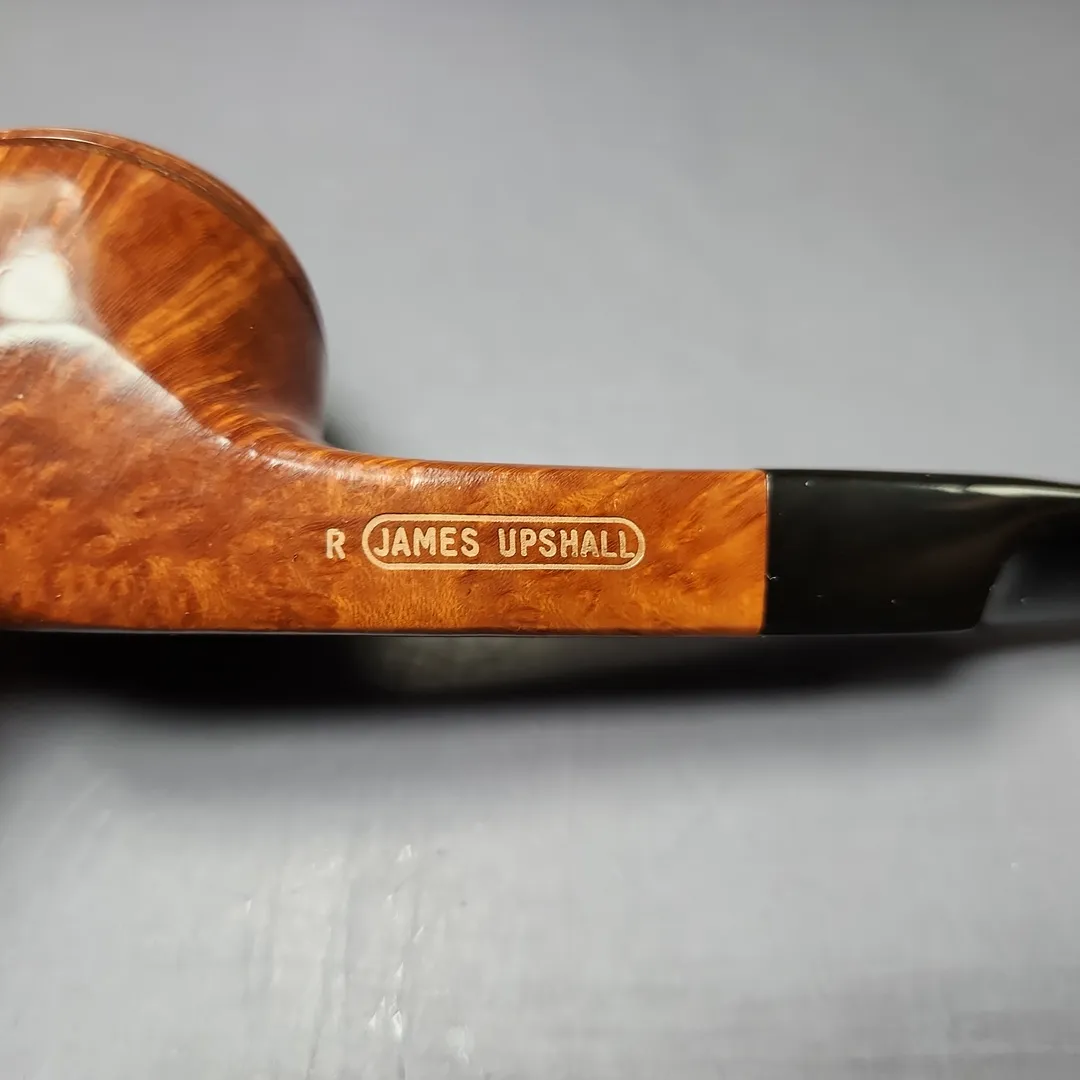 James Upshall R Grade Smooth Bulldog Estate Briar Pipe, English Estates - Image 11