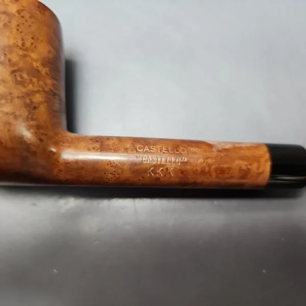 Castello (c. 1968-82) "Castello" 3K Smooth Lovat Estate Briar Pipe, Italian Estates - Image 11