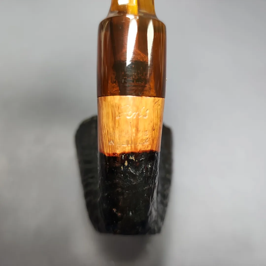 Johs Sandblasted Dublin Sitter Estate Briar Pipe, Danish Estates - Image 11