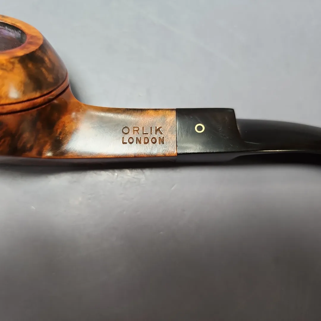 Orlik London 56071 Smooth Bulldog Estate Briar Pipe, Unsmoked - Image 11