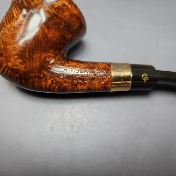 Charatan's Make for The Tinder Box Golden Jubilee 1928-1978 Smooth Calabash Estate Briar Pipe, English Estates - Image 11