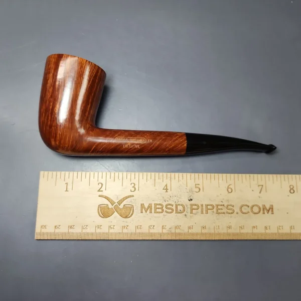 James Upshall Empire Series Executive Magnum Smooth Stacked Dublin Estate Briar Pipe, Unsmoked - Image 11