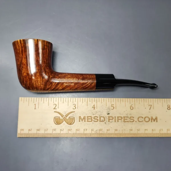James Upshall Empire Series Tradition Magnum Smooth Dublin Estate Briar Pipe, Unsmoked - Image 11
