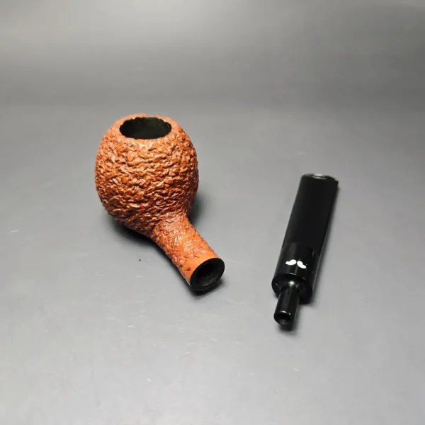 Caminetto 1986-7 Business Rusticated Apple Estate Briar Pipe, Italian Estates - Image 11