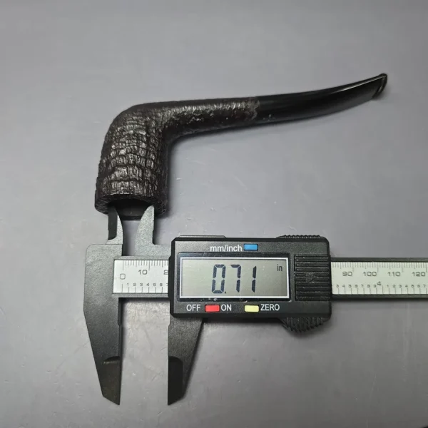 Barling's Make 1960-62 4804 Sandblasted Zulu Estate Briar Pipe, English Estates - Image 11