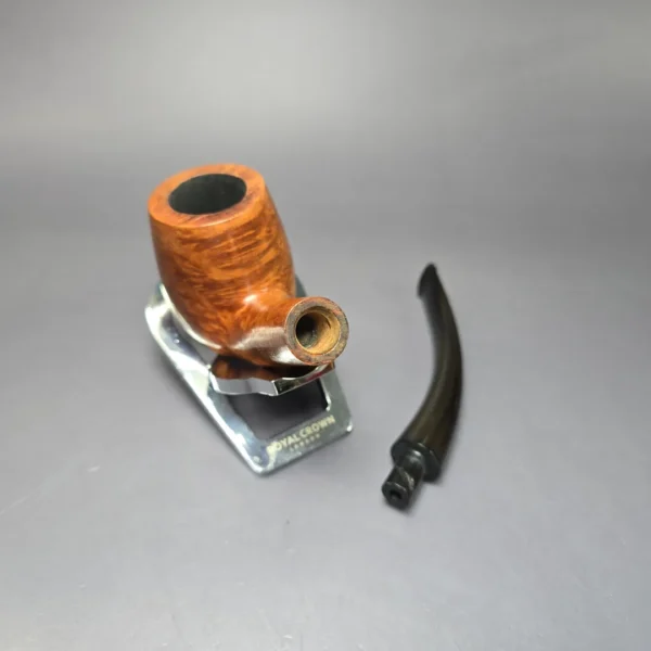 Dunhill 1982 Root Briar 51021 Smooth Bent Billiard Estate Briar Pipe, English Estates - Image 11