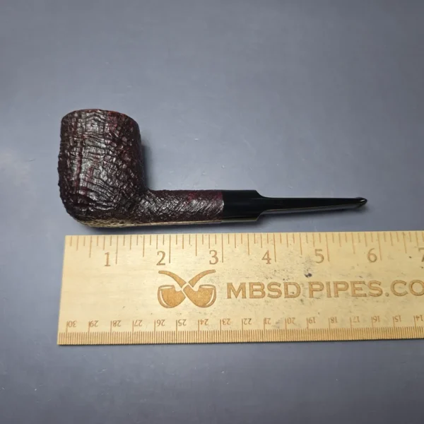 Ashton 1999 Pebble Grain XXX Sandblasted Billiard Estate Briar Pipe, English Estates - Image 10