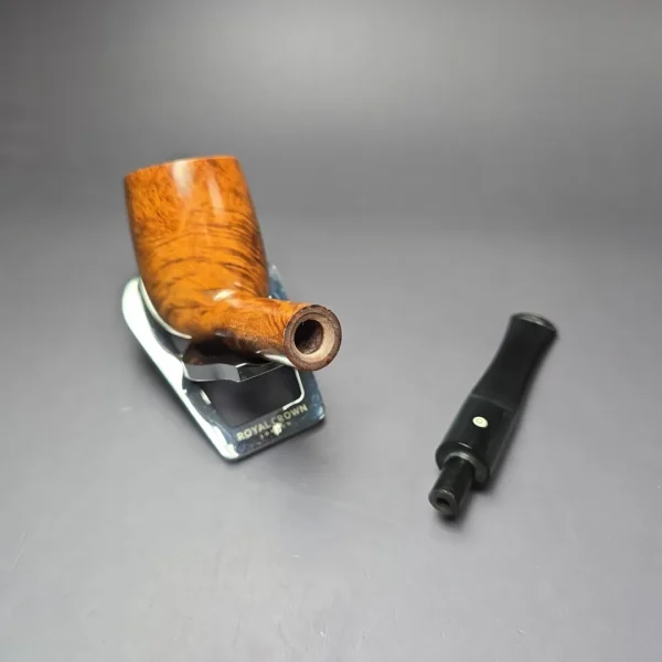 Lloyd's by Lorenzo Custom Made 8551 Smooth Billiard Estate Briar Pipe, Italian Estates - Image 11