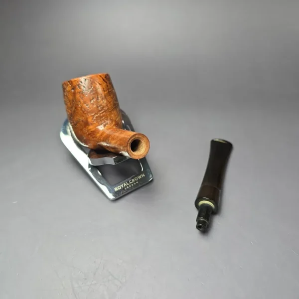 GBD Granitan 9436 Sandblasted Billiard Estate Briar Pipe, English Estates - Image 11