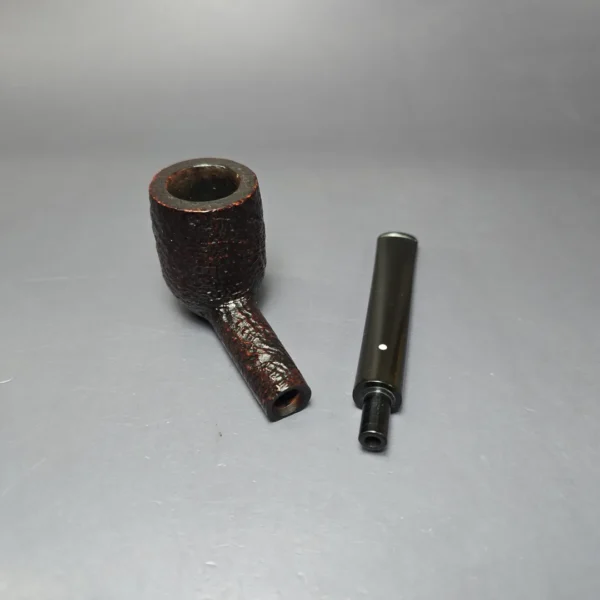 Dunhill 1963 Shell Briar 64 Sandblasted Billiard Estate Briar Pipe, English Estates - Image 11