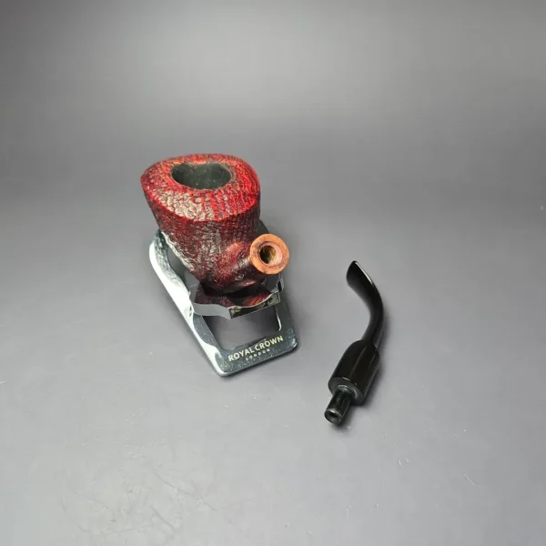 WO Larsen Super Sandblasted Dublin Estate Briar Pipe, Danish Estates - Image 11