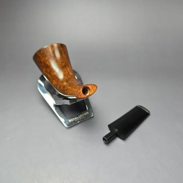 Adam Remington Smooth Horn Estate Briar Pipe, Unsmoked - Image 11