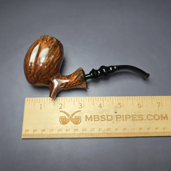 Preben Holm Fancy 100 (C5) Smooth Freehand Oom Paul Estate Briar Pipe, Unsmoked - Image 11