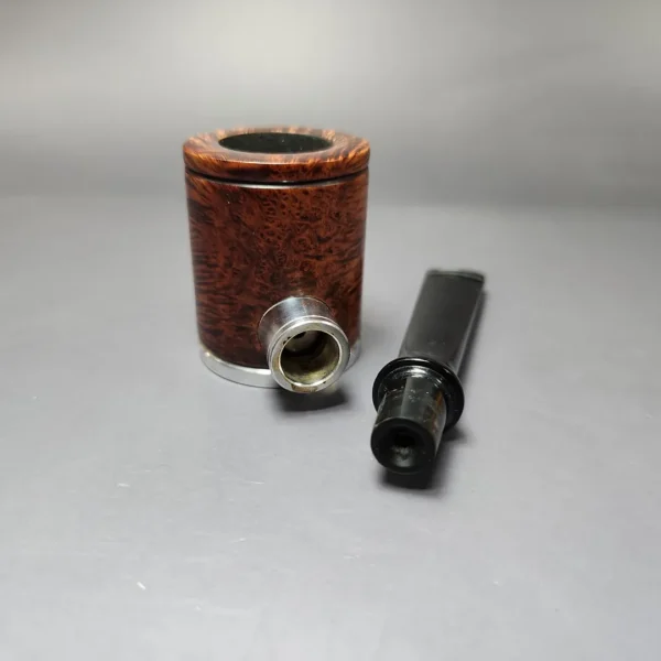 Drew Estate by Tsuge Robusto Smooth Poker Estate Briar Pipe, Japanese Estates - Image 12