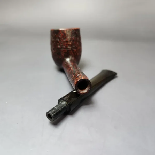 Dunhill 1971 Shell Briar Sandblasted Billiard Estate Briar Pipe, English Estates - Image 12