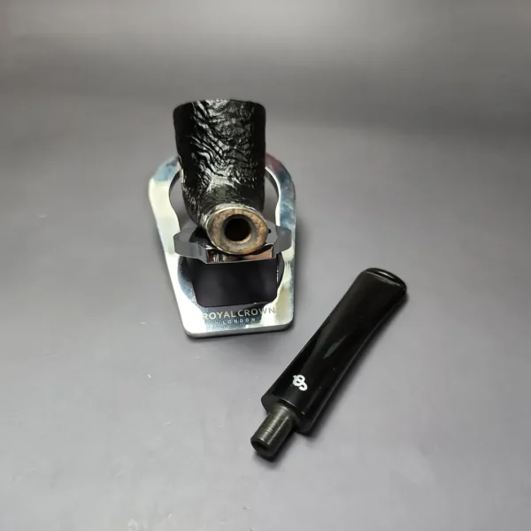 Peterson St Patrick's Day 2025 268 Sandblasted Zulu Estate Briar Pipe, New - Image 12