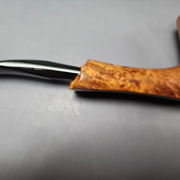 Unknown XL Smooth Elliptical Freehand Estate Briar Pipe, Other Estates - Image 12