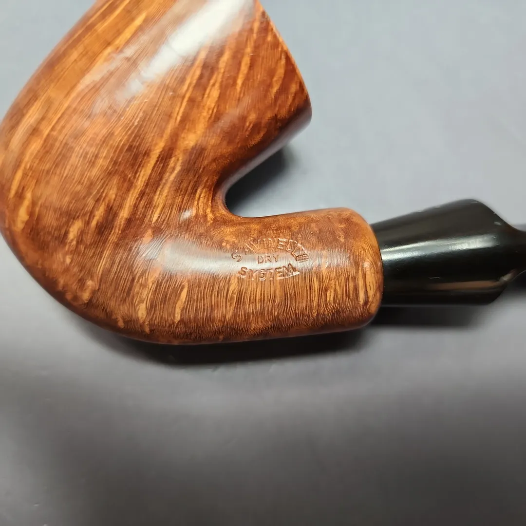 Savinelli Dry System 3621 Smooth Bent Dublin Estate Briar Pipe, Unsmoked, Italian Estates - Image 12