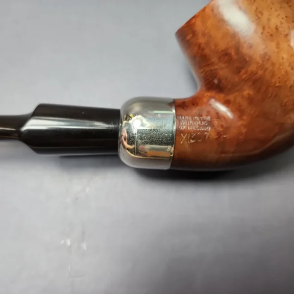 Peterson System Standard Smooth XL307 Bent Billiard Estate Briar Pipe, Irish Estates - Image 12