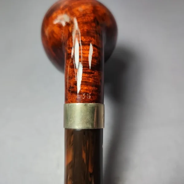 Rattray's The Druids 35 Smooth Apple w/ Silver Estate Briar Pipe, Unsmoked, 9mm - Image 12