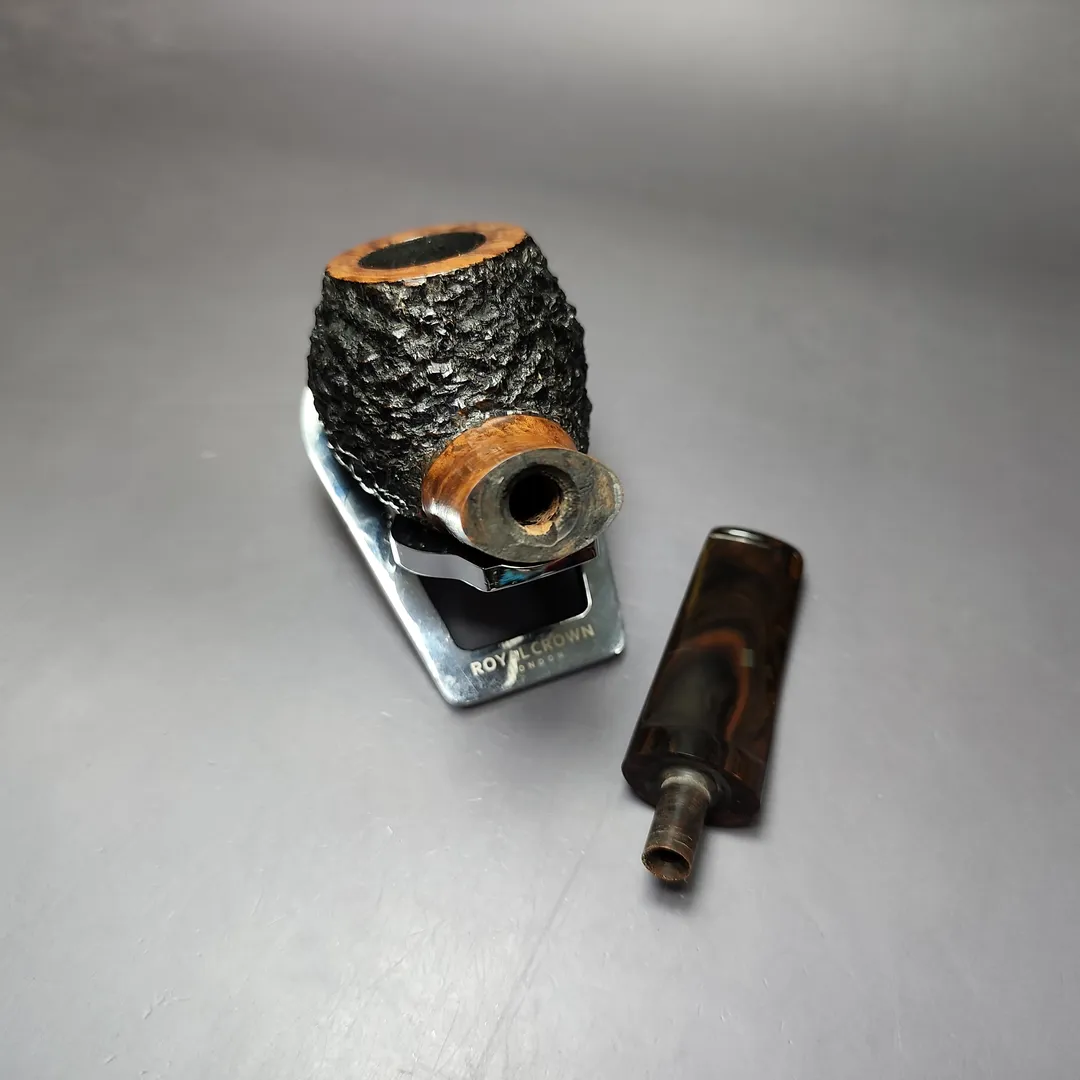 JM Boswell 2020 Rusticated Author Estate Briar Pipe, American Estates - Image 12