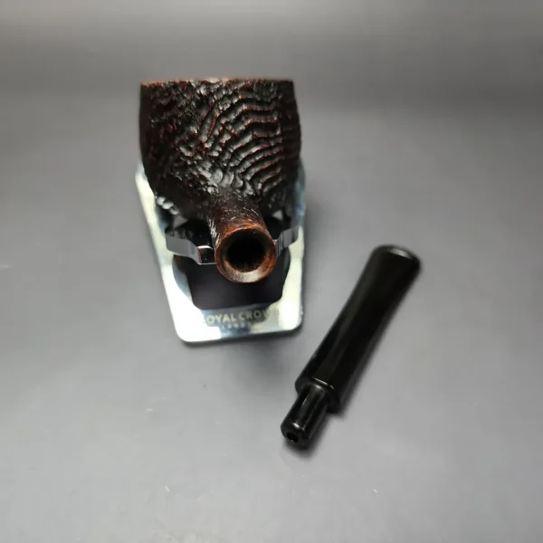 Stanwell c.1960s 83R Hand Made Sandblasted Pot Estate Briar Pipe, Danish Estates - Image 12