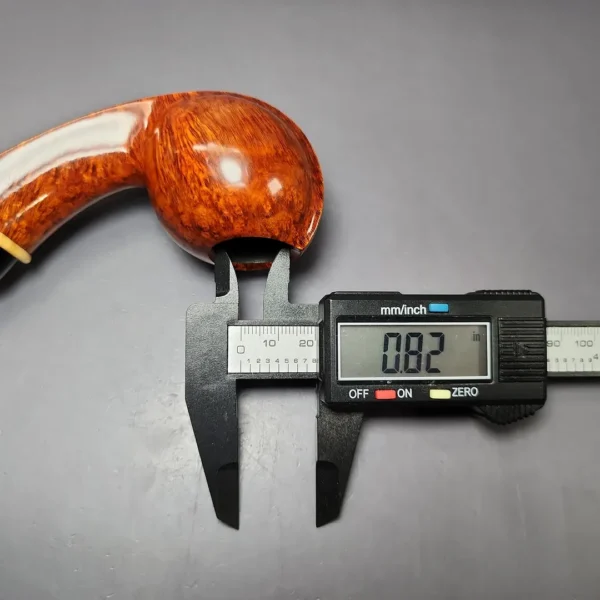 MBSD Briars Modern Masters 2 Smooth Blowfish w/ Boxwood Briar Pipe, New - Image 12