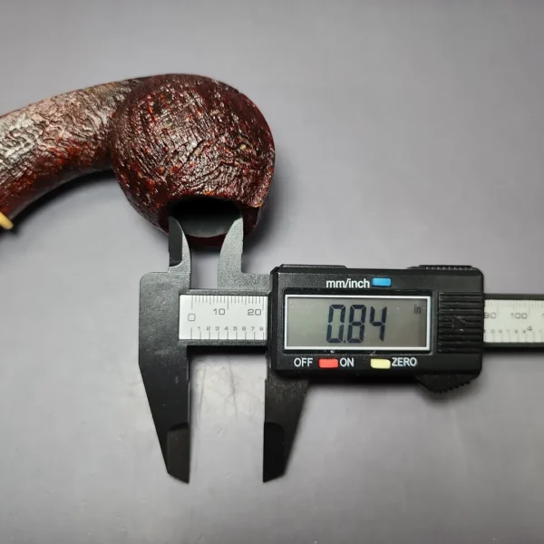 MBSD Briars Modern Masters 2 Sandblasted Blowfish w/ Boxwood Briar Pipe, New - Image 12