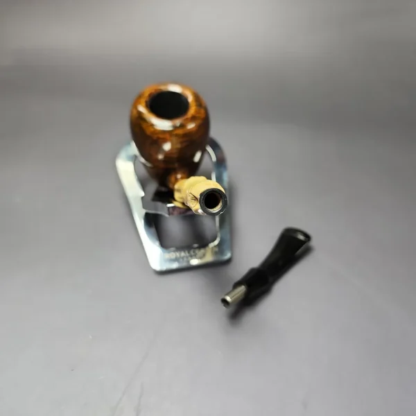 MBSD Briars Modern Masters 1 Smooth Peewit w/ Bamboo Briar Pipe, New - Image 12