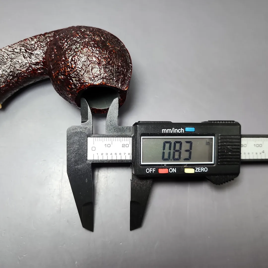 MBSD Briars Modern Masters 2 Sandblasted Blowfish w/ Boxwood Briar Pipe, New - Image 12