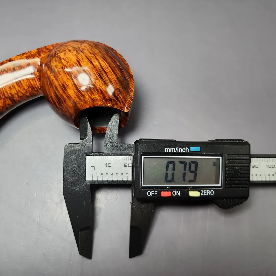 MBSD Briars Modern Masters 2 Smooth Blowfish w/ Boxwood Briar Pipe, New - Image 12