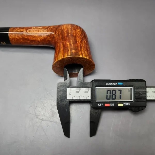 James Upshall Empire Series Tradition Magnum Smooth Dublin Estate Briar Pipe, Unsmoked - Image 12