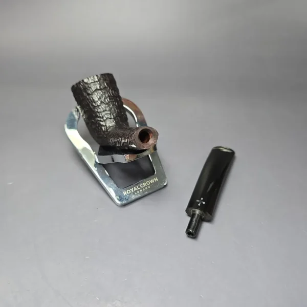 Barling's Make 1960-62 4804 Sandblasted Zulu Estate Briar Pipe, English Estates - Image 12