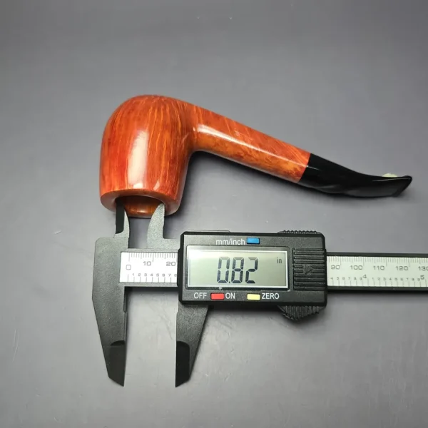 Savinelli Autograph 4 Smooth Freehand Billiard Estate Briar Pipe, Unsmoked, 6mm - Image 12