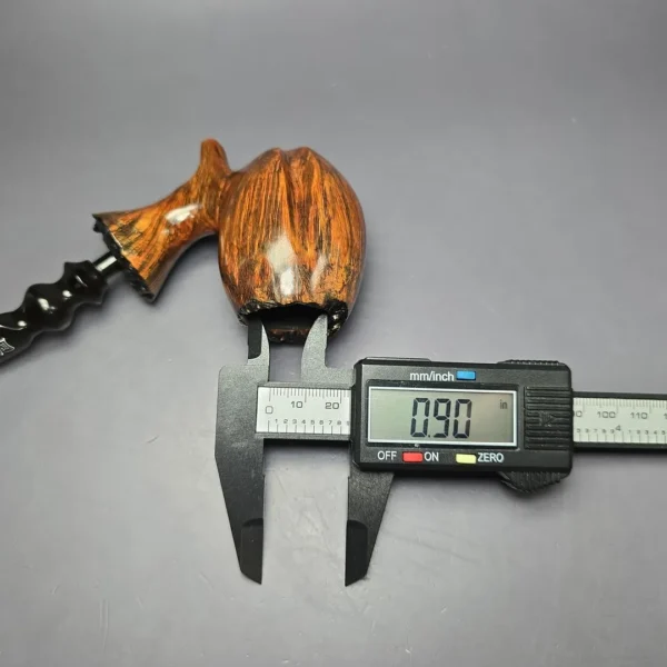 Preben Holm Fancy 100 (C5) Smooth Freehand Oom Paul Estate Briar Pipe, Unsmoked - Image 12