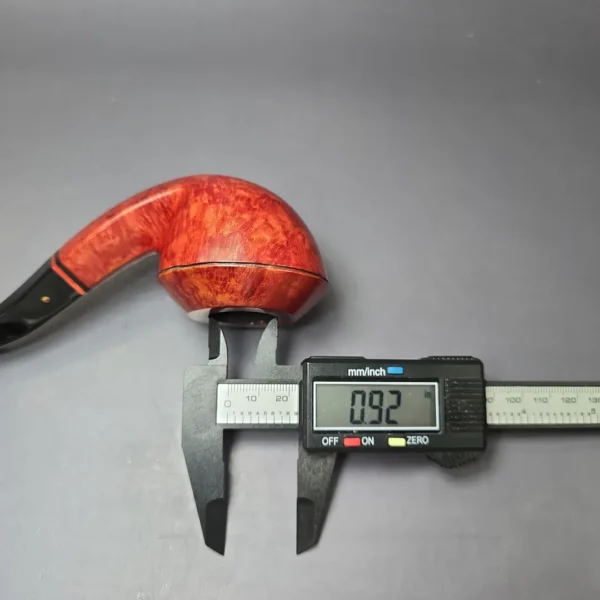 Sven Lar Skulptur by Michael Kabik XL Smooth Bulldog Estate Briar Pipe, Unsmoked - Image 12
