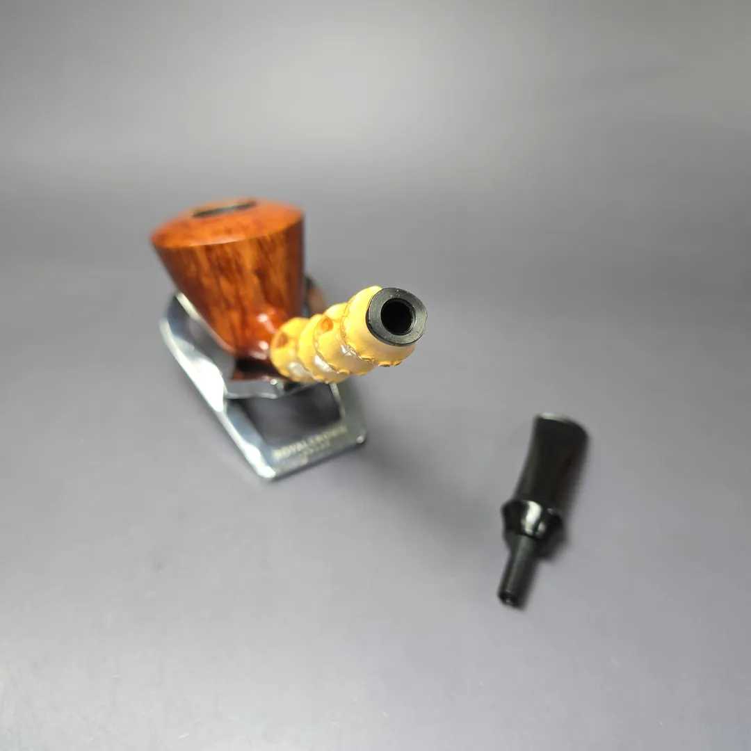 Smio Satou Smooth Dublin w/ Bamboo Estate Briar Pipe, Japanese Estates - Image 12