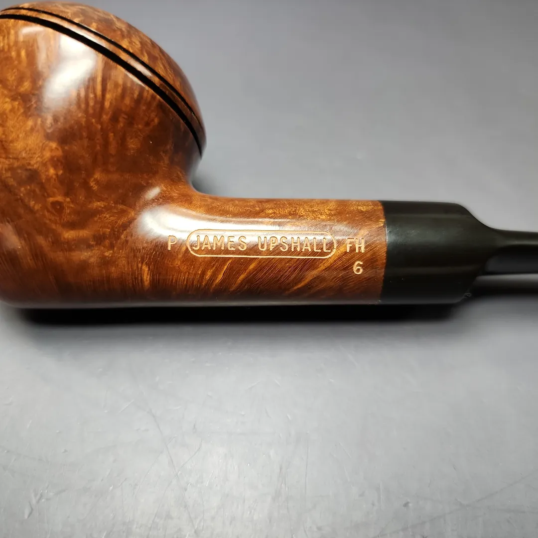 James Upshall P Grade Group 6 Smooth Rhodesian Estate Briar Pipe, Unsmoked - Image 12