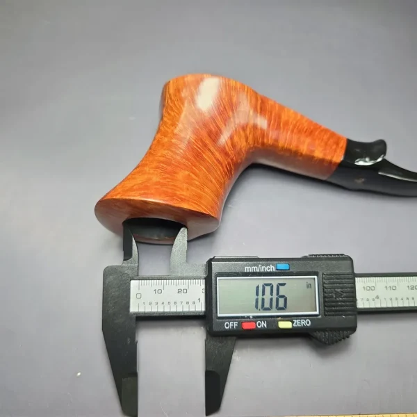 Viprati 5 Clover XL Smooth Freehand Sitter Estate Briar Pipe, Unsmoked - Image 12